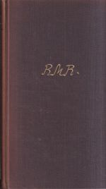 Rilke, Briefe. (Umschlag)