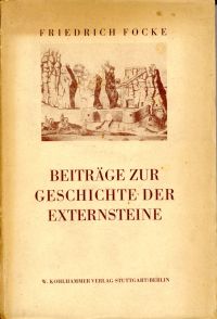 Focke, Beiträge zur Geschichte der Externsteine. (Umschlag)