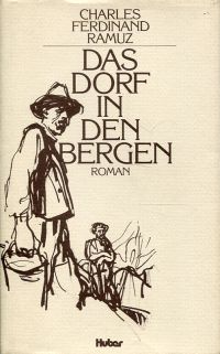 Ramuz, Das Dorf in den Bergen. (Umschlag)