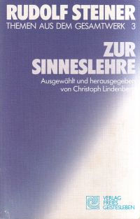Steiner, Zur Sinneslehre. (Umschlag)