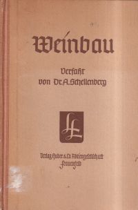 Schellenberg, Der Weinbau. (Umschlag)