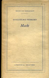 Ferrero, Macht. Band 3. (Umschlag)
