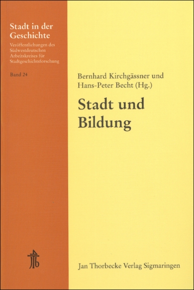 Kirchgässner, Stadt und Bildung in Mainz. (Einband)