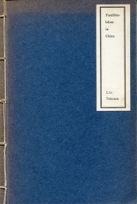 Lin, Familienleben in China (Umschlag)