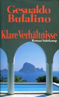 Bufalino, Klare Verhältnisse. (Umschlag)
