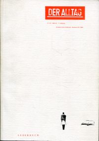 Keller, Der Alltag - Sensationsblatt des Gewöhnlichen, 2/3/1984. (Umschlag)