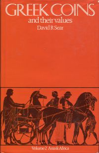 Sear, Greek Coins and their Values, Vol. 2: Asia and North Africa. (Umschlag)