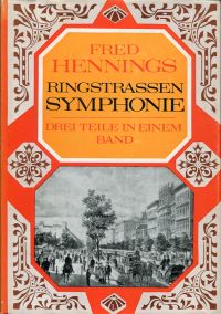 Hennings, Ringstrassensymphonie. (Umschlag)