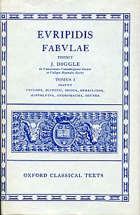 Euripides: Fabulae. (Umschlag)