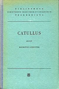 Catullus, liber. (Umschlag)