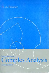 Priestley, Introduction to Cemplex Analysis. (Umschlag)