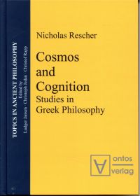 Rescher, Cosmos and logos. (Umschlag)