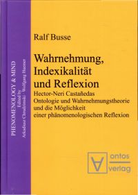 Busse, Wahrnehmung, Indexikalität und Reflexion. (Umschlag)
