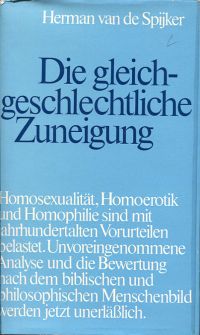 Spijker, Die gleichgeschlechtliche Zuneigung. (Umschlag)
