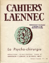 Cahiers Laënnec, 11ième année, No. 1 (1951). (Umschlag)