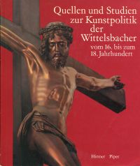 Glaser, Quellen und Studien zur Kunstpolitik der Wittelsbacher (Umschlag)