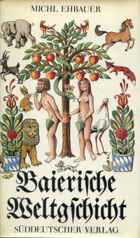 Ehbauer, Baierische Weltgschicht. (Umschlag)