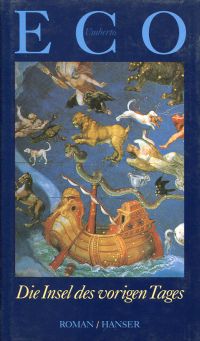 Eco, Die Insel des vorigen Tages. (Umschlag)