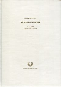 Thiersch, 28 Skulpturen. (Umschlag)