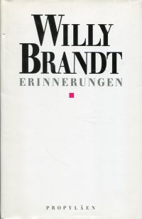 Brandt, Erinnerungen. (Umschlag)