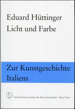 Hüttinger, Licht und Farbe. (Schutzumschlag)