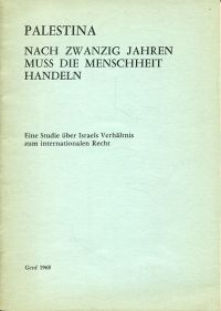 Palestina. (Umschlag)