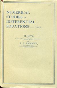 Levy/Baggott, Numerical Studies (Umschlag)
