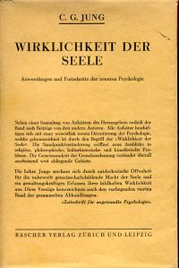 Jung, Wirklichkeit der Seele. (Umschlag)