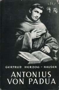 Herzog-Hauser, Antonius von Padua. (Umschlag)