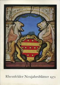Rheinfelder Neujahrsblätter, 29. Jahrgang 1972. (Umschlag)