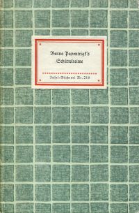 Kippenberg, Benno Papentrigk's Schüttelreime, wie er sie seiner Freundschaft auf (Umschlag)