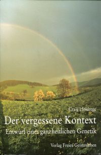 Holdrege, Der vergessene Kontext. (Umschlag)