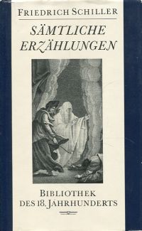 Schiller, Sämtliche Erzählungen. (Umschlag)