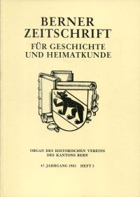 Michel, Das wissenschaftliche Bibliothekswesen Berns. (Umschlag)