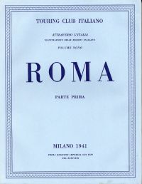 Touring Club Italiano: Roma. (Umschlag)