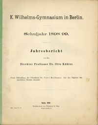 Heydemann, Aus den Papieren des päpstlichen Nuntius Aleander. (Umschlag)