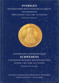 Lagerqvist, Sveriges och dess forne besittningars guldmynt och riksdaler från Gu (Umschlag)