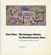 Glaesemer, Paul Klee, die farbigen Werke im Kunstmuseum Bern. (Umschlag)