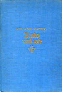 Kutter, Plato und wir. (Umschlag)