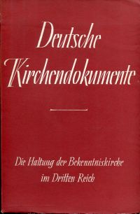 Jannasch, Deutsche Kirchendokumente. (Umschlag)
