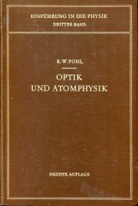 Pohl, Optik und Atomphysik. (Umschlag)