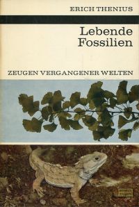 Thenius, Lebende Fossilien. (Umschlag)
