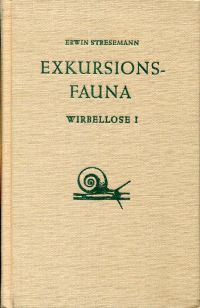Stresemann, Exkursionsfaune für die Gebiete der DDR und der BRD. (Umschlag)