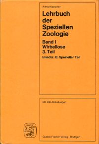 Kaestner, Lehrbuch der speziellen Zoologie. (Umschlag)