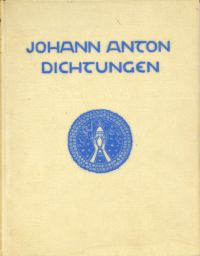 Anton, Dichtungen. (Umschlag)