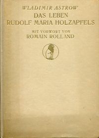 Astrov, Rudolf Maria Holzapfel. (Umschlag)
