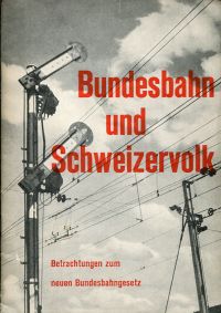 Schmid, Bundesbhan und Schweizervolk. (Umschlag)