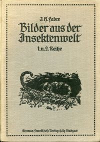 Fabre, Bilder aus der Insektenwelt. (Umschlag)
