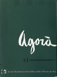 Interpretationsprobleme. (Umschlag)