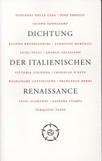 Engelhard, Dichtung der italienischen Renaissance. (Umschlag)